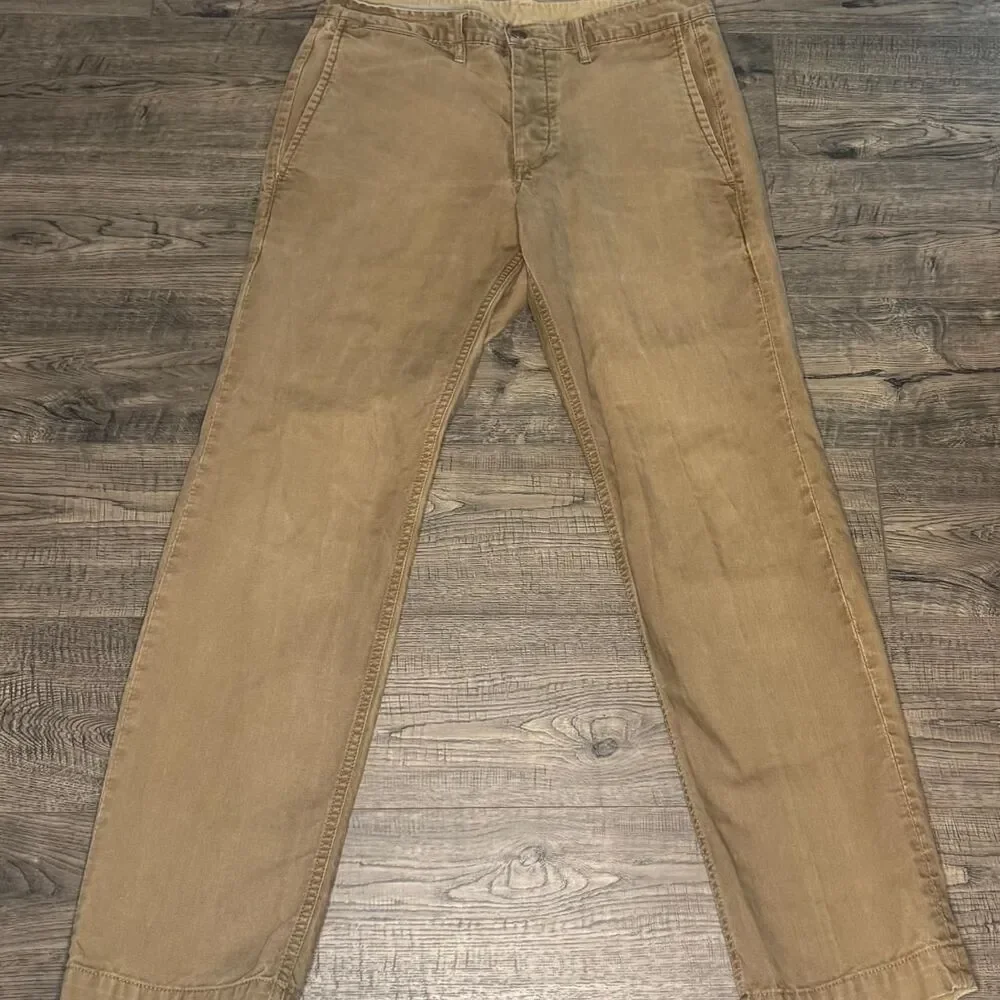 Gap Men's Tan and Brown Trousers